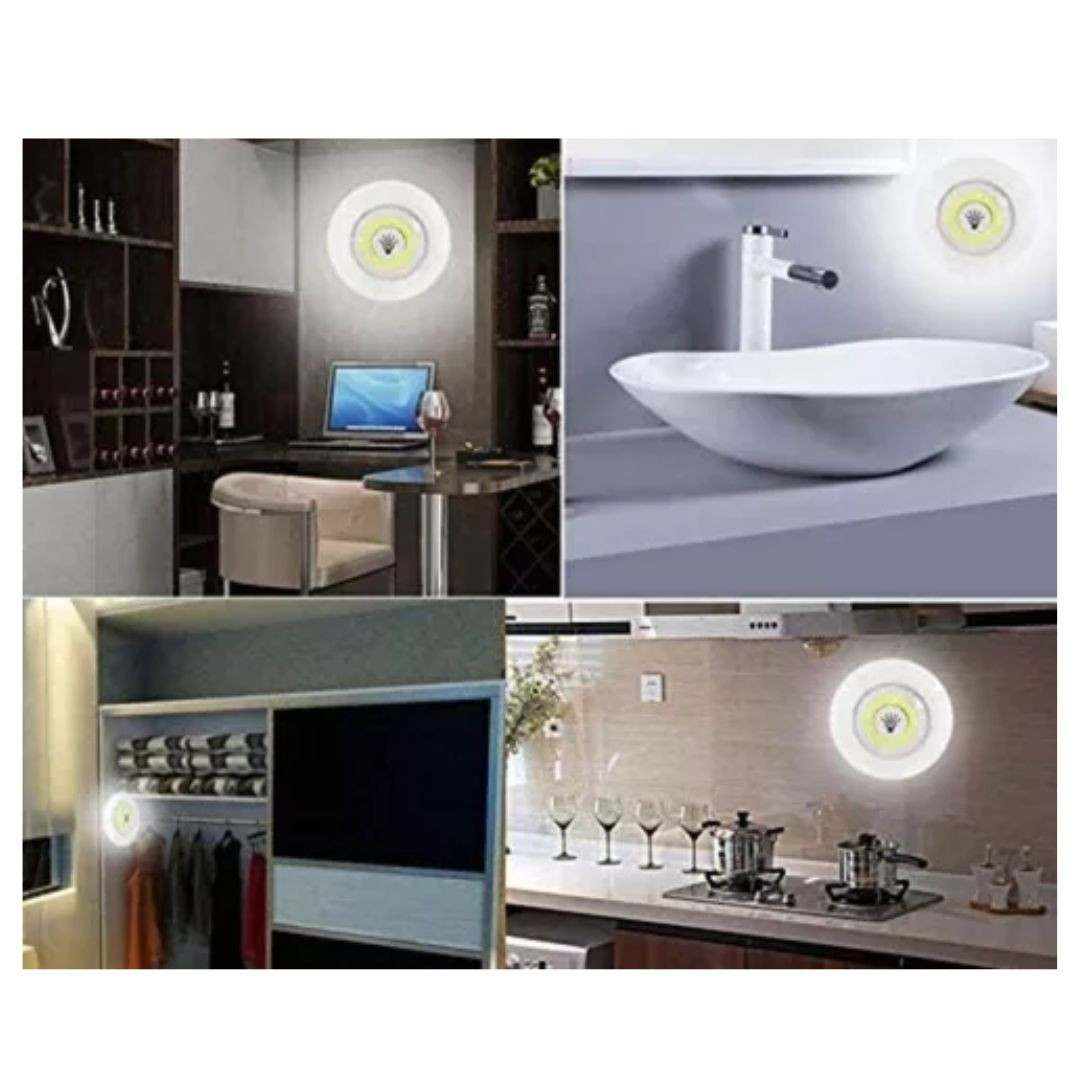 Luz led x 3 inalámbrica